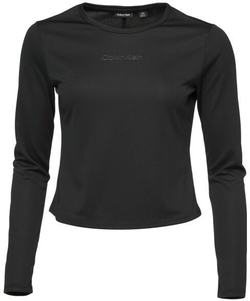 Calvin Klein WO - L/S T-SHIRT Dámske tričko, čierna, veľkosť