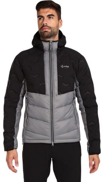 KILPI TEVERY Pánska páperová bunda, čierna, veľkosť