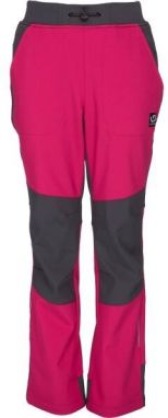 Lewro DORAY Dievčenské softshellové nohavice, ružová, veľkosť 128-134