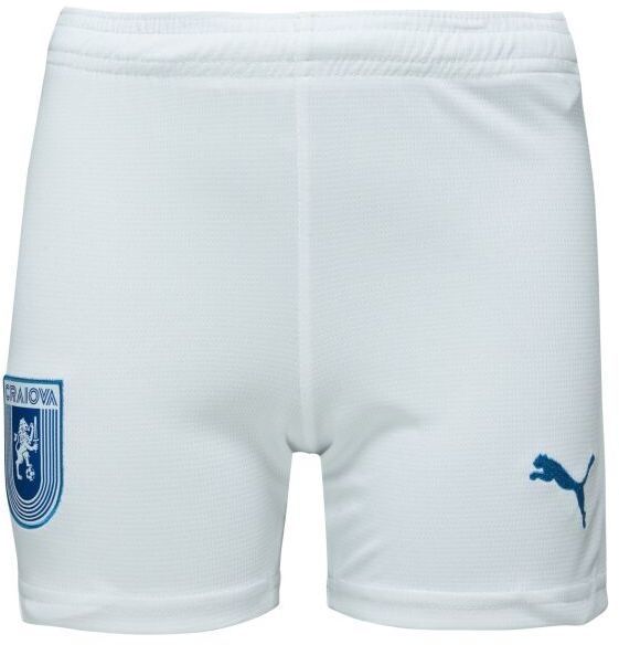 Puma UCV SHORTS JR Detské futbalové šortky, biela, veľkosť