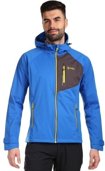 KILPI BELTRA Pánska softshellová bunda, modrá, veľkosť