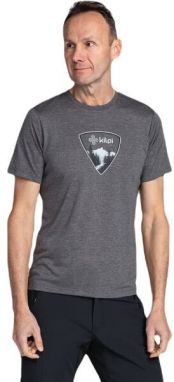 KILPI GAROVE Pánske outdoorové tričko, tmavo sivá, veľkosť