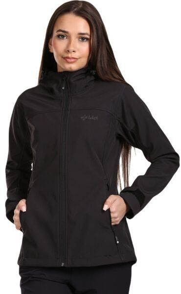 KILPI RAVIA Dámska softshellová bunda, černá, veľkosť