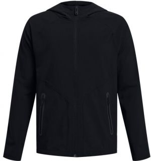Under Armour UNSTOPPABLE Chlapčenská mikina, čierna, veľkosť XL