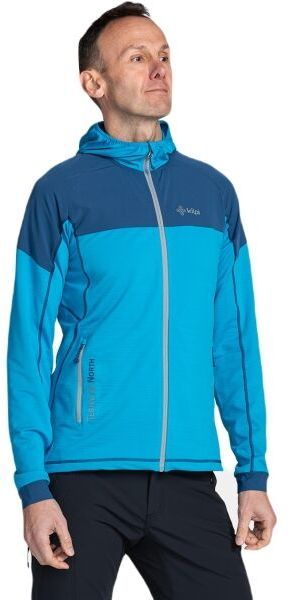 KILPI MEMPHIS-M Pánská mikina, modrá, veľkosť