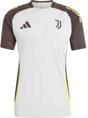 adidas JUVENTUS TRAINING JERSEY Pánske športové tričko, biela, veľkosť