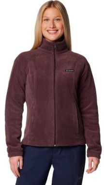 Columbia BENTON SPRINGS FULL ZIP FLEECE Dámska flísová mikina, vínová, veľkosť