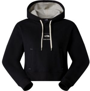 The North Face COORDINATES CROP HOODIE Dámska mikina, čierna, veľkosť