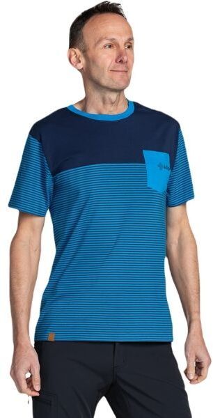 KILPI SORGA Pánske bavlnené tričko, modrá, veľkosť