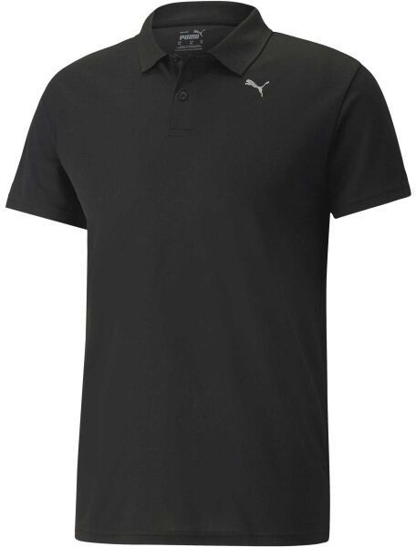 Puma PERFORMANCE POLO Pánske polo tričko, čierna, veľkosť