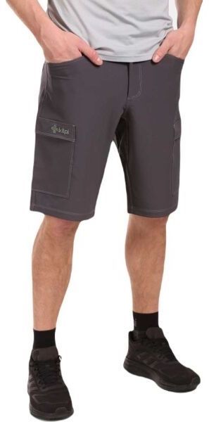 KILPI KILKIS Pánske outdoorové kraťasy, tmavo sivá, veľkosť XXXL