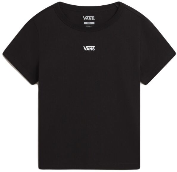 Vans BASIC MINI Dámske tričko, čierna, veľkosť