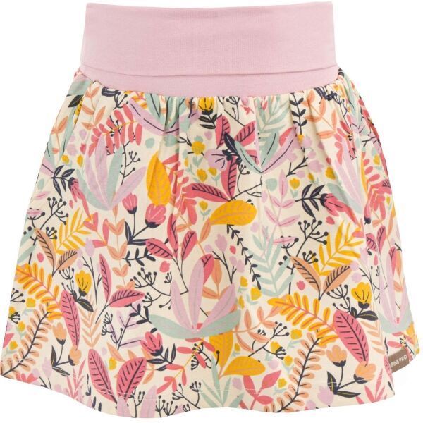 ALPINE PRO DESO Dievčenská sukňa, ružová, veľkosť 104-110