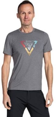 KILPI LISMAIN Pánske technické tričko, sivá, veľkosť