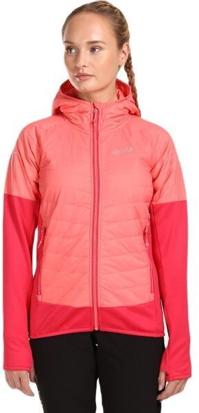 KILPI GARES Dámska hybridná bunda, ružová, veľkosť