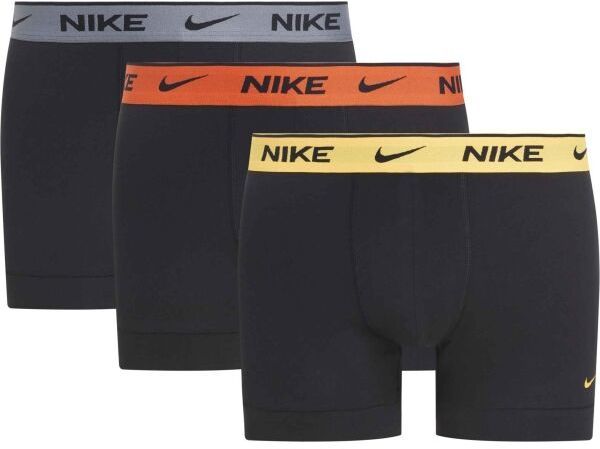 Nike EDAY COTTON STRETCH Pánske boxerky, čierna, veľkosť