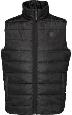 Willard BOWMAN Pánska prešívaná vesta, čierna, veľkosť