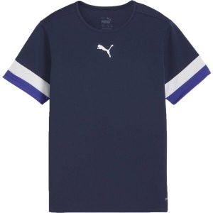 Puma INDIVIDUALRISE JERSEY JR Futbalové tričko, tmavo modrá, veľkosť