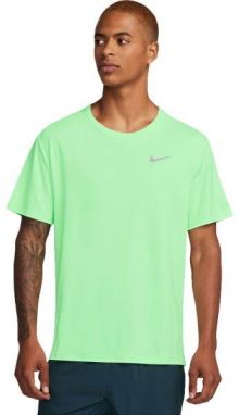Nike NK DF UV MILER SS Pánske tréningové tričko, světle zelená, veľkosť