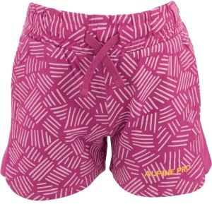 ALPINE PRO VIOLO Dievčenské kraťasy, ružová, veľkosť 116-122