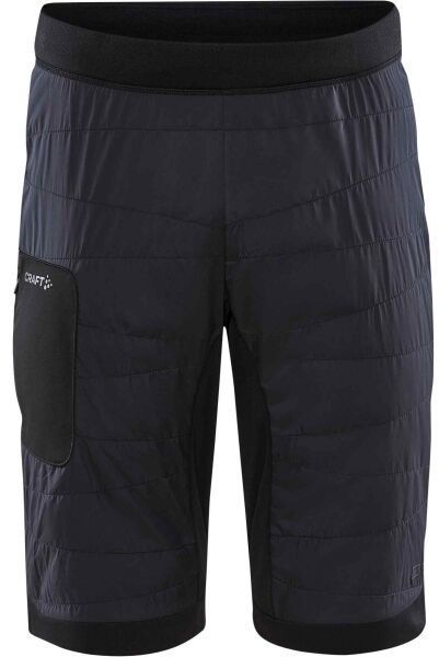 Craft CORE NORDIC TRAINING INSULATE Pánske mierne zateplené funkčné kraťasy, čierna, veľkosť