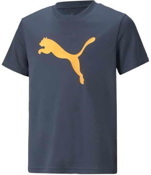 Puma ACTIVE SPORTS POLY CAT TEE B Chlapčenské tričko, tmavo modrá, veľkosť