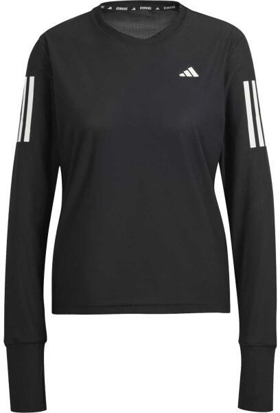 adidas OWN THE RUN LONG SLEEVE Dámske bežecké tričko, čierna, veľkosť