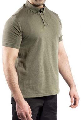 VAVWEAR TLAC01 Pánske tričko polo, khaki, veľkosť