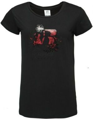 Russell Athletic HOLLY Dámske tričko, čierna, veľkosť