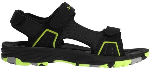 ALPINE PRO DAYTON Pánske sandále, čierna, veľkosť