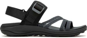 Merrell DISTRICT 4 BACKSTRAP Dámske outdooorové sandále, čierna, veľkosť 37
