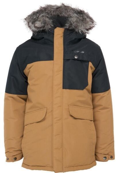 Columbia NORDIC STRIDER JACKET Detská zimná bunda, hnedá, veľkosť