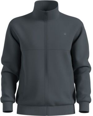 s.Oliver RL SWEATSHIRT JACKET NOOS Pánska mikina, tmavo sivá, veľkosť