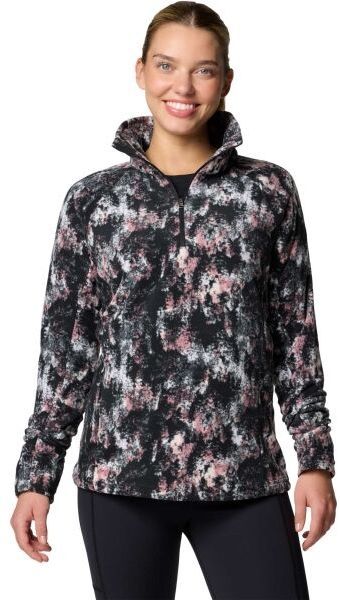 Columbia GLACIAL IV 1/2 ZIP Dámska mikina, čierna, veľkosť