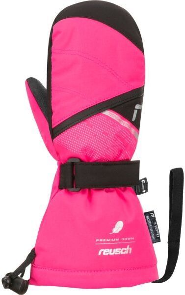 Reusch KADEN DOWN R-TEX XT MITTEN Detské zimné rukavice, ružová, veľkosť