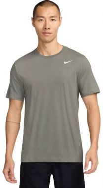 Nike DRY TEE DFC CREW SOLID M Pánske tréningové tričko, sivá, veľkosť