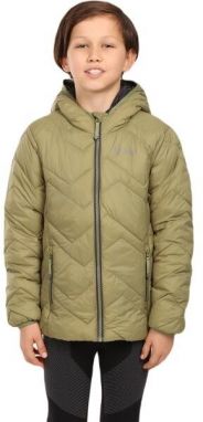 KILPI REBEKI Chlapčenská zateplená bunda, svetlo zelená, veľkosť