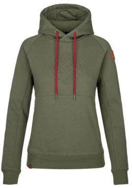 KILPI SOHEY Dámska mikina, khaki, veľkosť