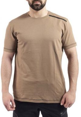 VAVWEAR BASETI03 Pánske tričko, hnedá, veľkosť