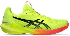 ASICS SOLUTION SPEED FF 3 CLAY PARIS Pánska tenisová obuv, reflexný neón, veľkosť 43.5