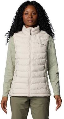 Columbia POWDER LITE VEST Dámska vesta, béžová, veľkosť