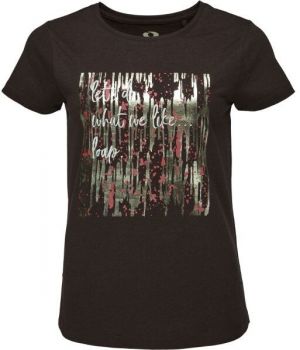 LOAP AMVELA Dámske tričko, hnedá, veľkosť