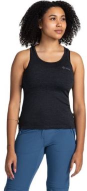 KILPI MIRIEN Dámske merino tielko, tmavo sivá, veľkosť