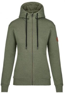 KILPI LEINES Dámska mikina, khaki, veľkosť