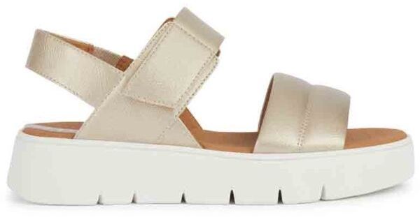 Geox DANDRA 40 Dámske sandále, zlatá, veľkosť