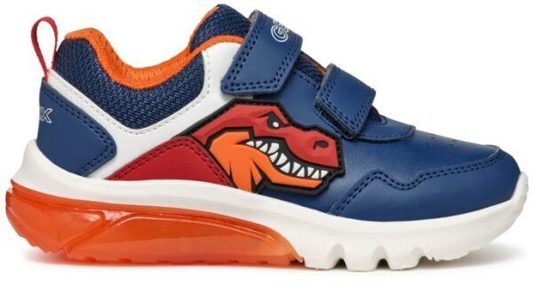 Geox J CIBERDRON A Chlapčenské tenisky, tmavo modrá, veľkosť