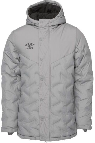 Umbro BONDED JACKET Pánska zateplená bunda, sivá, veľkosť