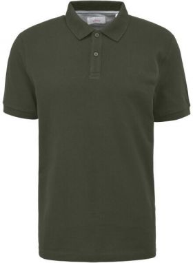 s.Oliver RL POLO SHIRT NOOS Pánska polokošeľa, khaki, veľkosť