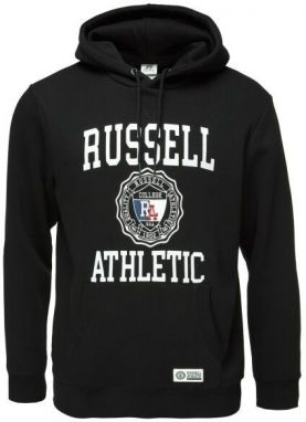 Russell Athletic QUINN Pánska mikina, čierna, veľkosť