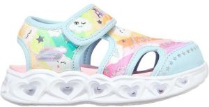 Skechers HEART LIGHTS SANDALS-CUTIE CLOUDS Dievčenské sandále, mix, veľkosť